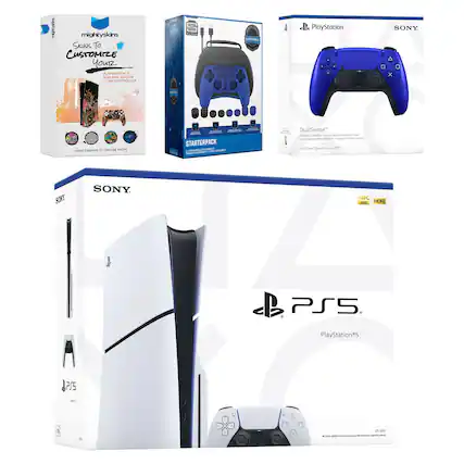mighty skins
Skins To Customize Your PlayStation 5 Slim Disc Edition One Controller
STARTERPACK
DualSense Wireless Controller
PlayStation 5
4K HDR
SONY