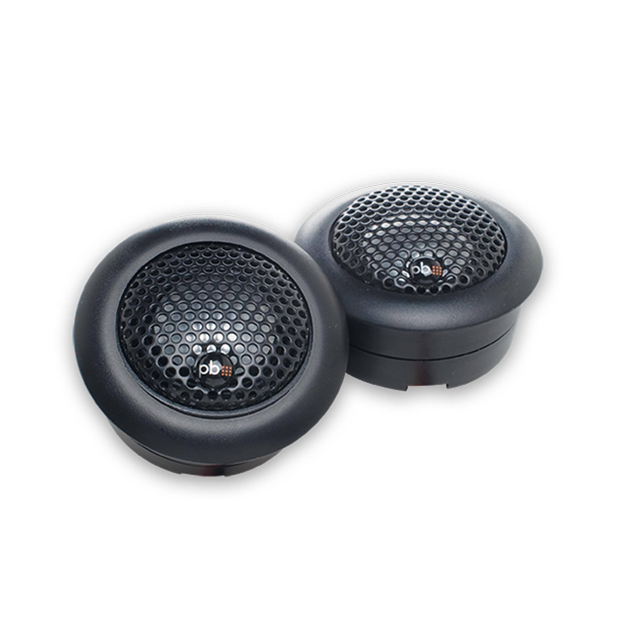 Alt View 1. Powerbass - PowerBass L-1A - 1" Aluminum Dome Tweeter - Black/Gray.