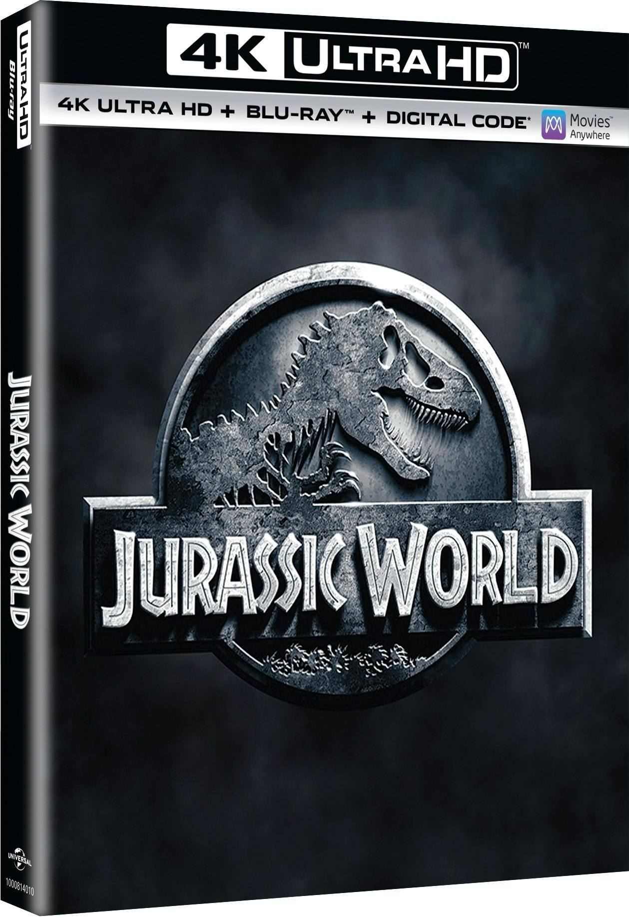 Angle. Jurassic World   - 4K Blu-Ray.