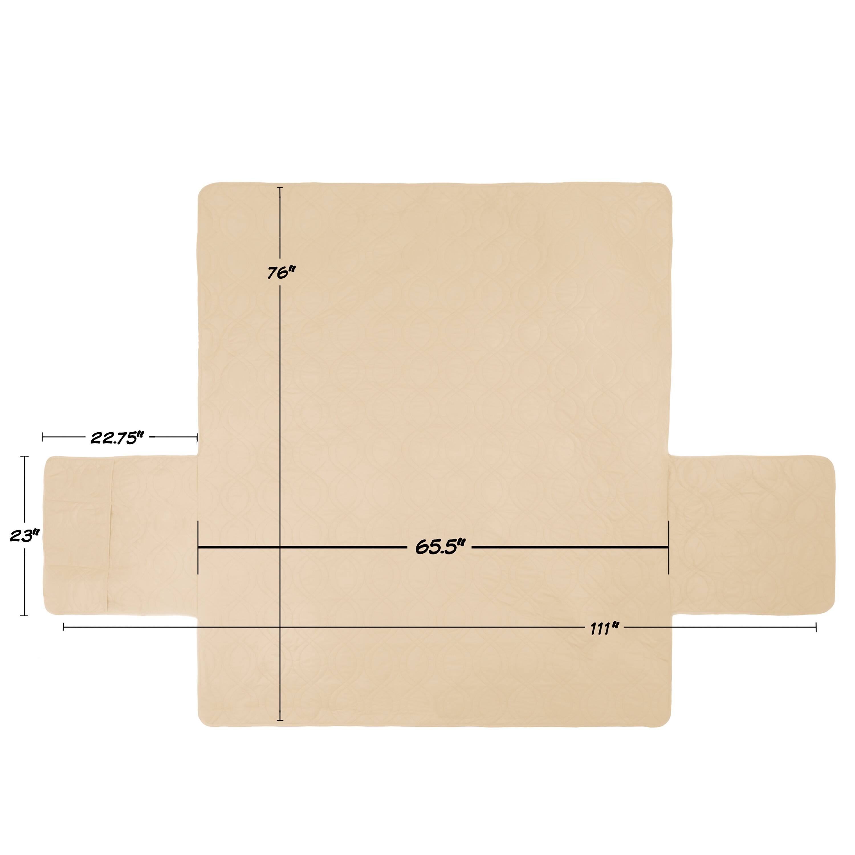 76" 22.75" 23" 65.5" 111"