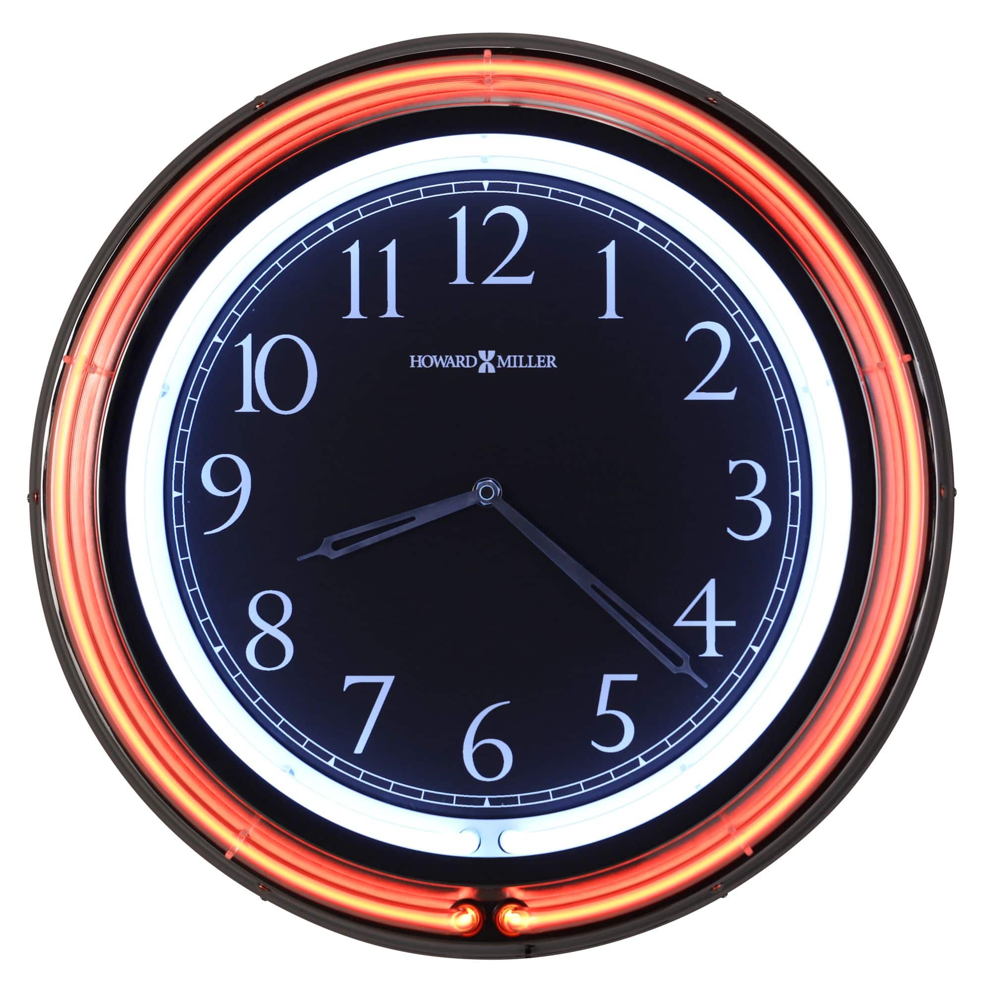 Howard Miller - 625751 Galleria Neon Wall Clock 625751 - Multicolored