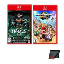 Hades II + Nintendo Mario Kart World for Switch 2 + Cleaning Cloth - Nintendo Switch 2