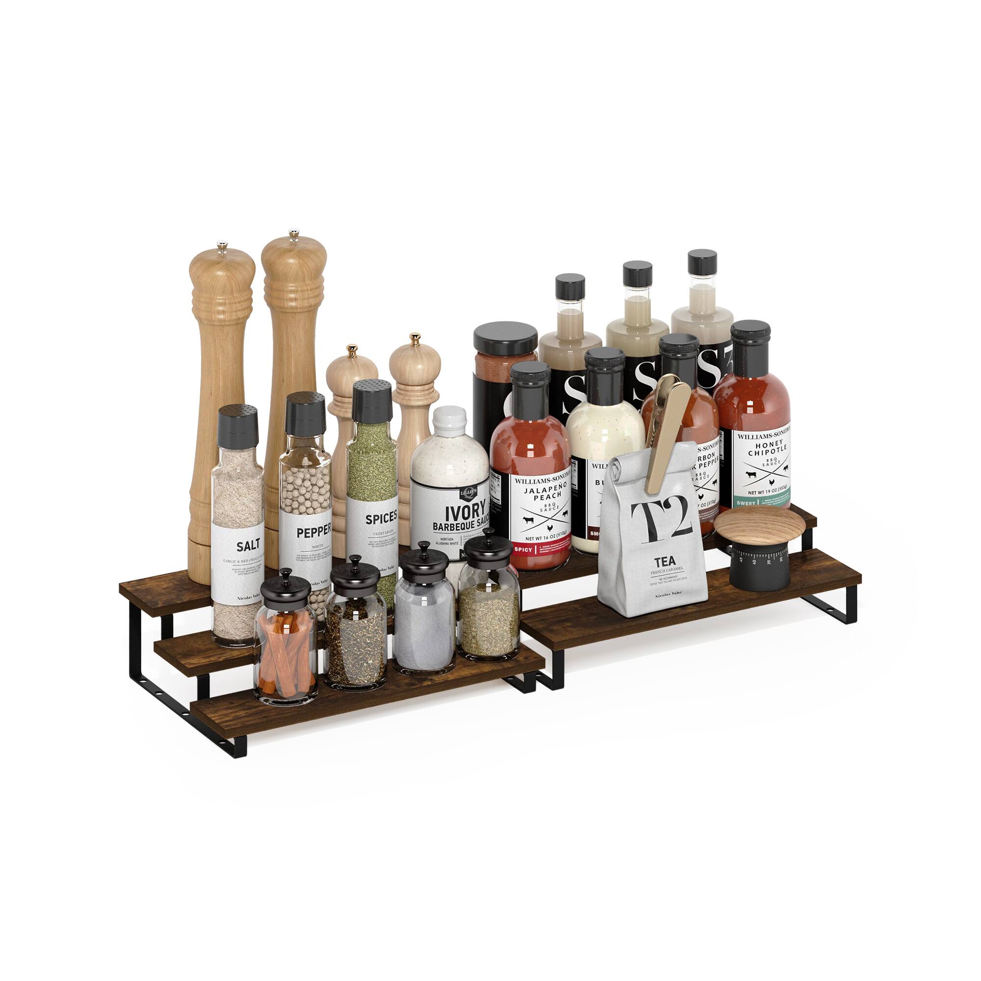 Sure, here is the corrected and grouped text from the image:

- SALT
- PEPPER
- SPICE
- S S S
- REM
- i WOHE!
- CHIPOTL
- WIL PEPTI
- NILLIM
- 8i7
- d H
- JALAPERO
- TO PEACH
- CO
- ST
- IVORY
- BARBEQUE
- S4
- T2
- TEA
- a

The text appears to be a mix of words and numbers, possibly from labels or packaging in the image.