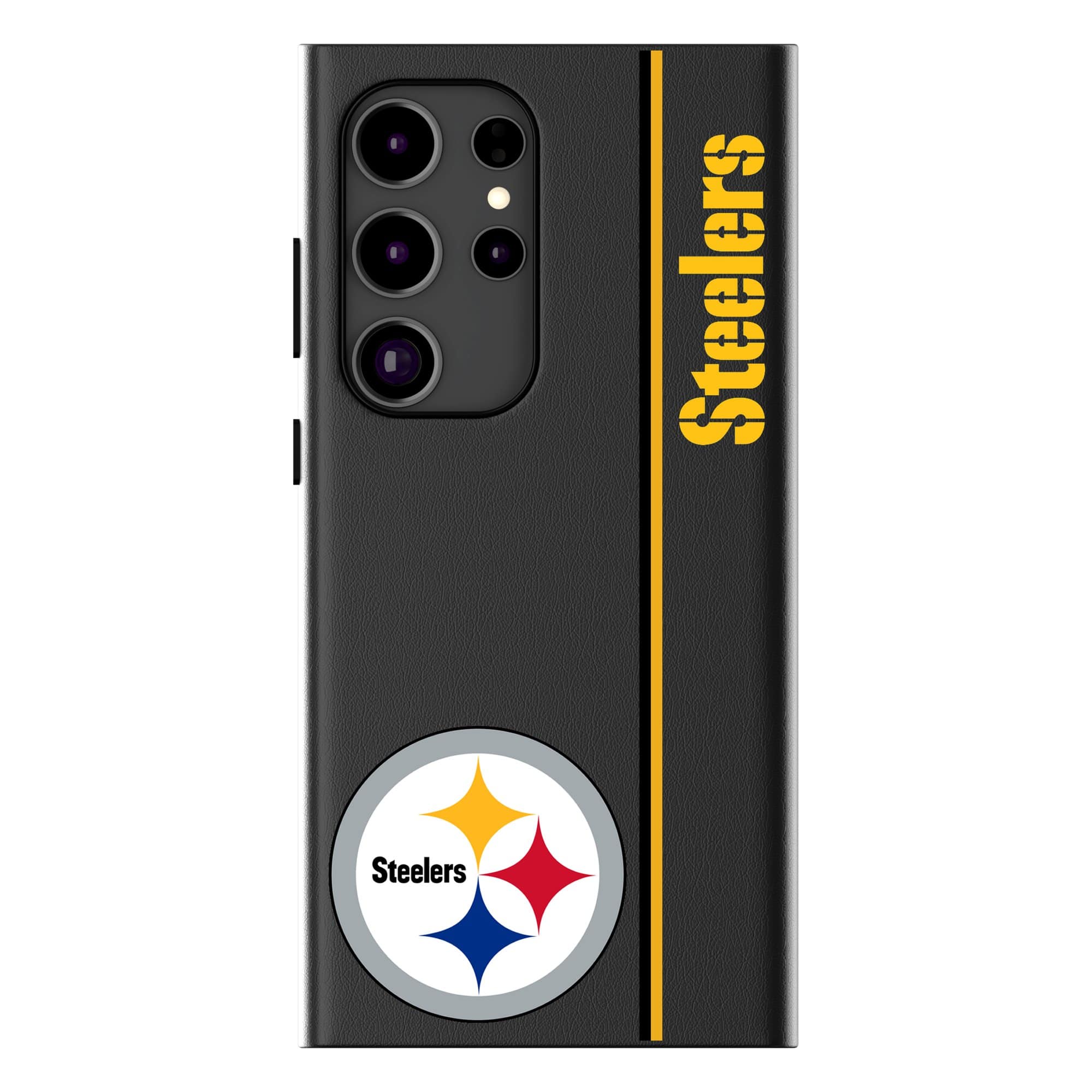 Keyscaper - NFL - Pittsburgh Steelers Galaxy Magnetic Bump Case - S26 - Black price history on PriceWatchPro