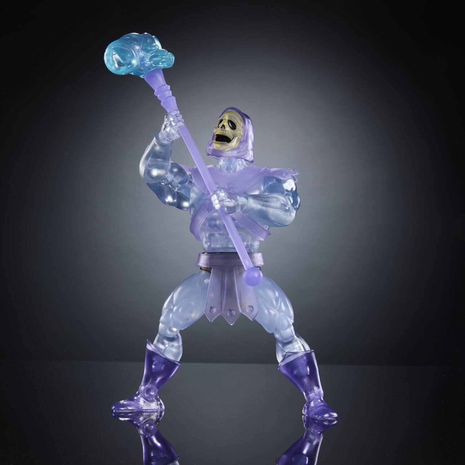 Alt View 1. Mattel - Mattel Collectible - Masters of the Universe Origins Cartoon Invisible Skeletor (He-Man, MOTU)   - Collectibles - Multicolor.
