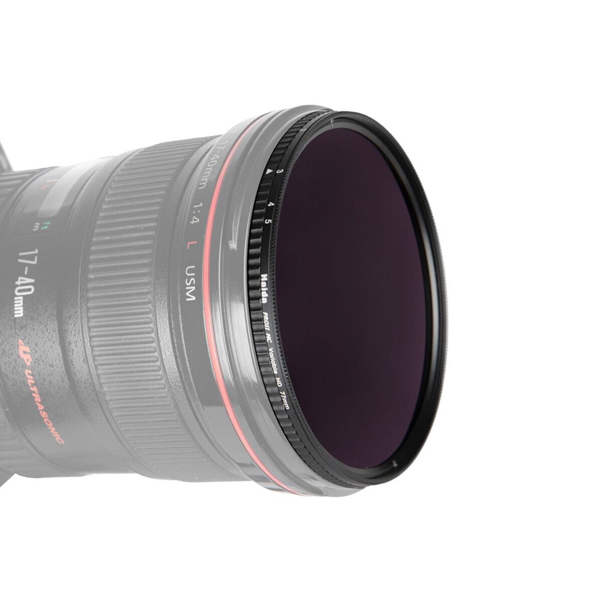 17-40mm 1:4 L USM  
ULTRASONIC  
Haida PROI MC Variable ND 7fmm