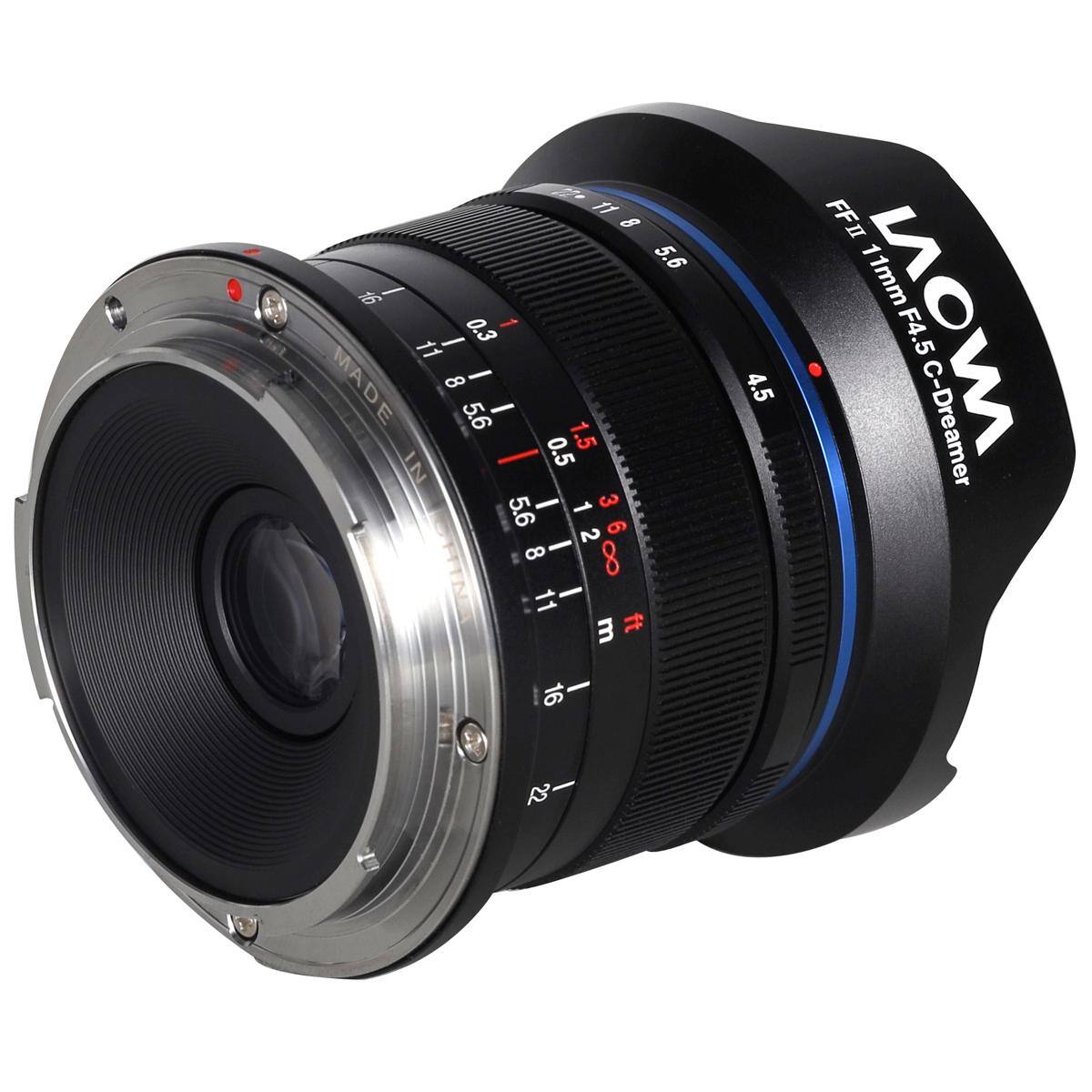 11 8 5.6 16 11 - 0.3 8 - MADE 5.6 - 0.5 1.5 IN - 5.6 - 1 3 2 9 8 - 11 - m ft - 16 22
4.5
FF II 11mm F4.5 C-Dreamer