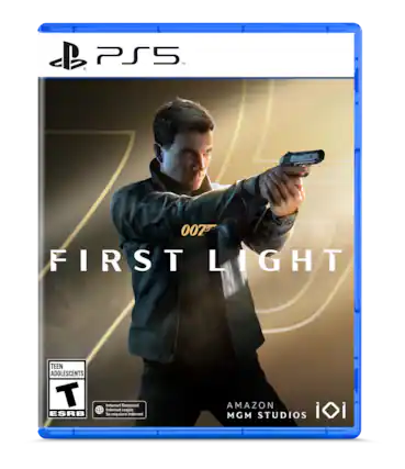 PS5 TM 007- FIRST LIGHT TEEN ADOLESCENTS T ESRB Internet Required Internet requis Se requiere internet AMAZON MGM STUDIOS iDi i - T (Teen 13+)