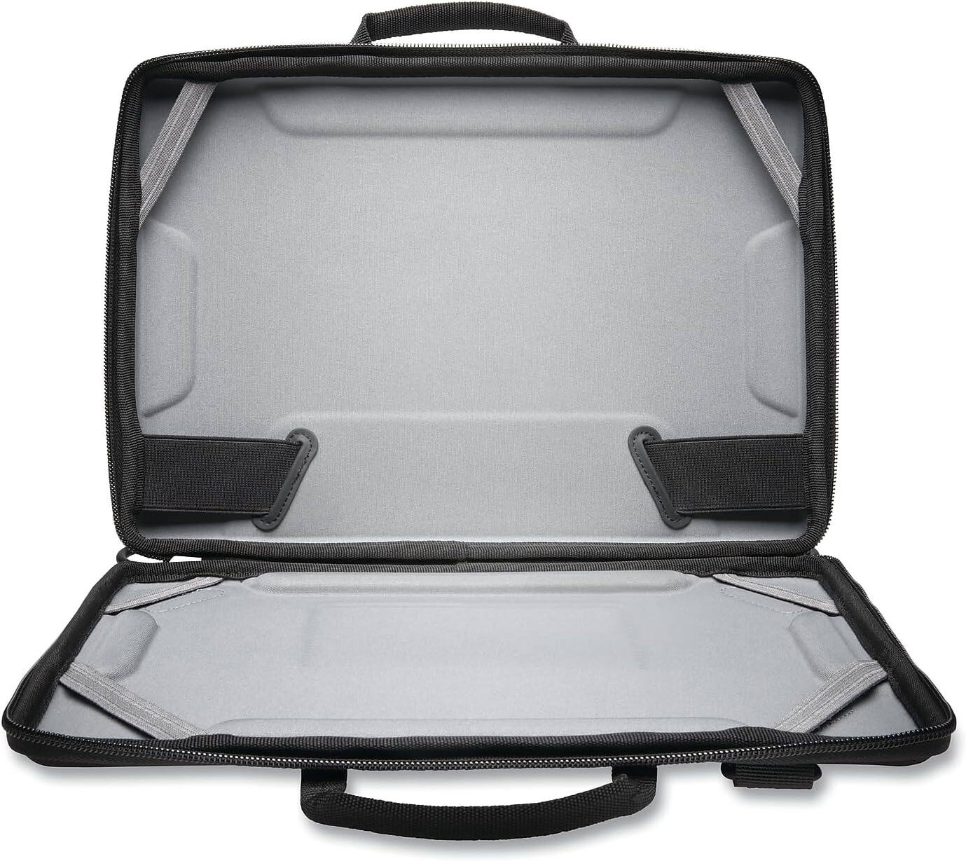 Alt View 4. Kensington - Kensington 60854 LS520 13.2 in. x 1.6 in. x 9.3 in. EVA/Water-Resistant Stay-On Case Devices Up to 11.6 in. - Black - Black.