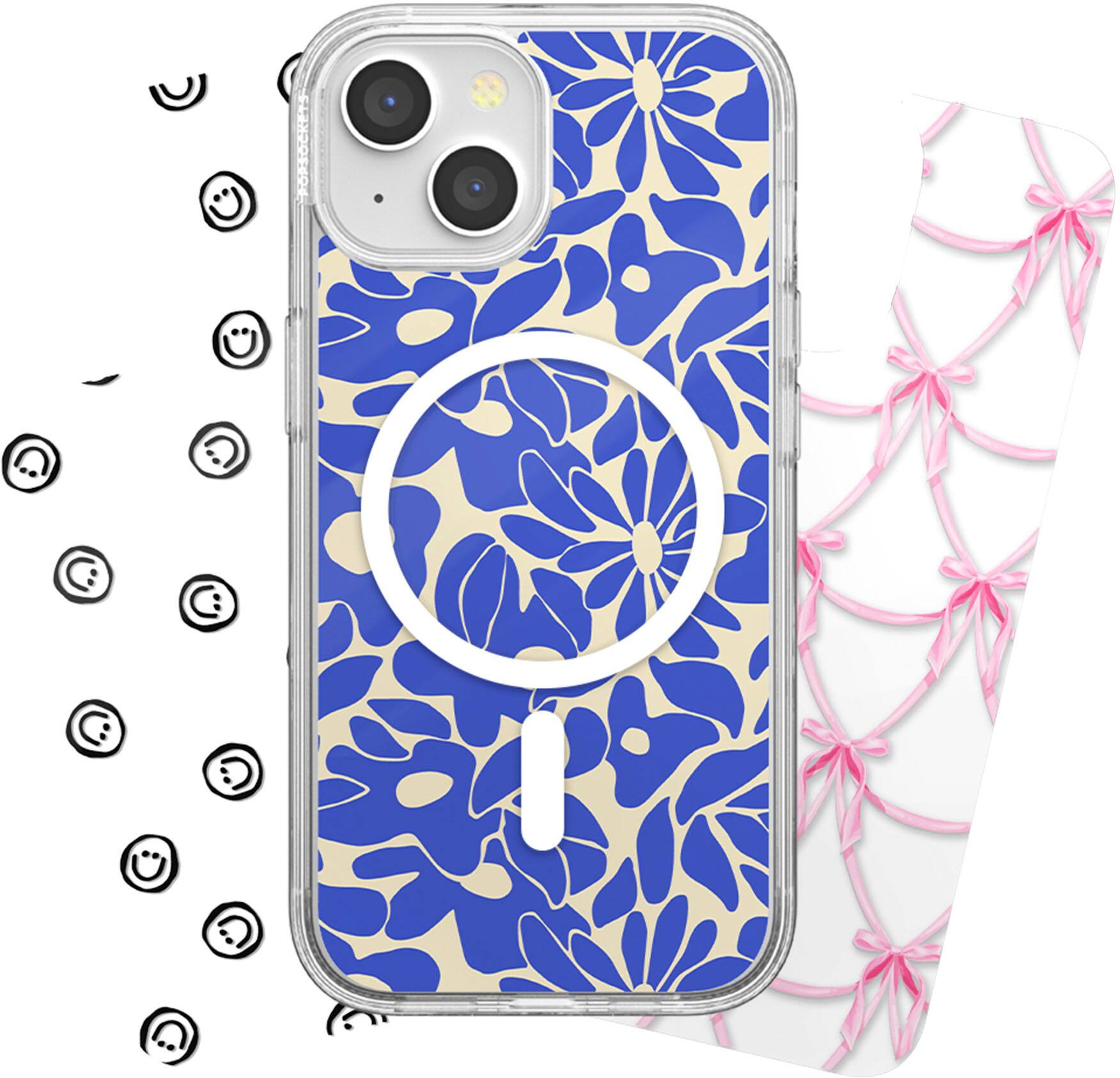 Looks iPhone 15 Swappable Graphic Case Inserts (3 per pack) - compatible with PopSockets PopCase only - Multi Collection