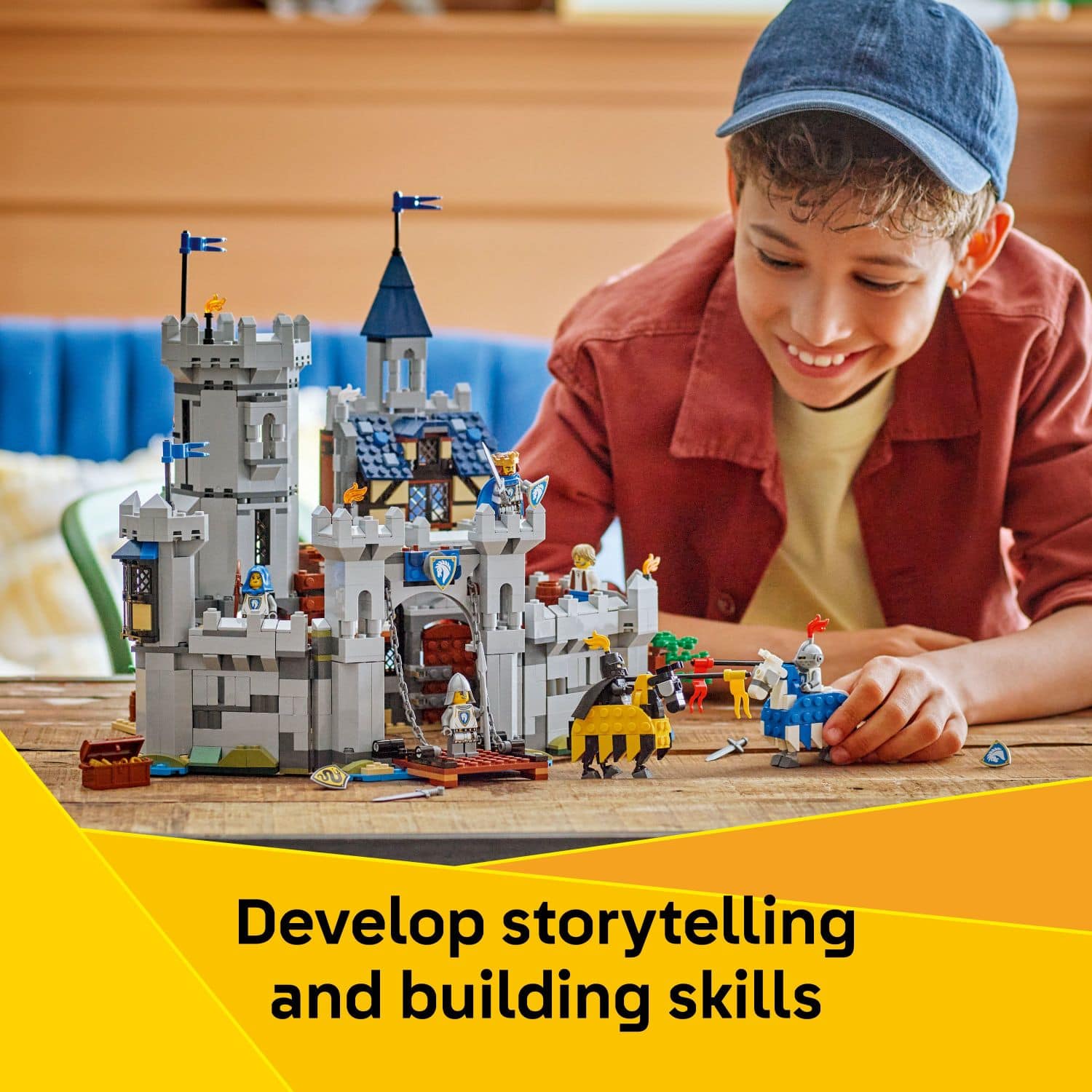 Develop storytelling and building skills