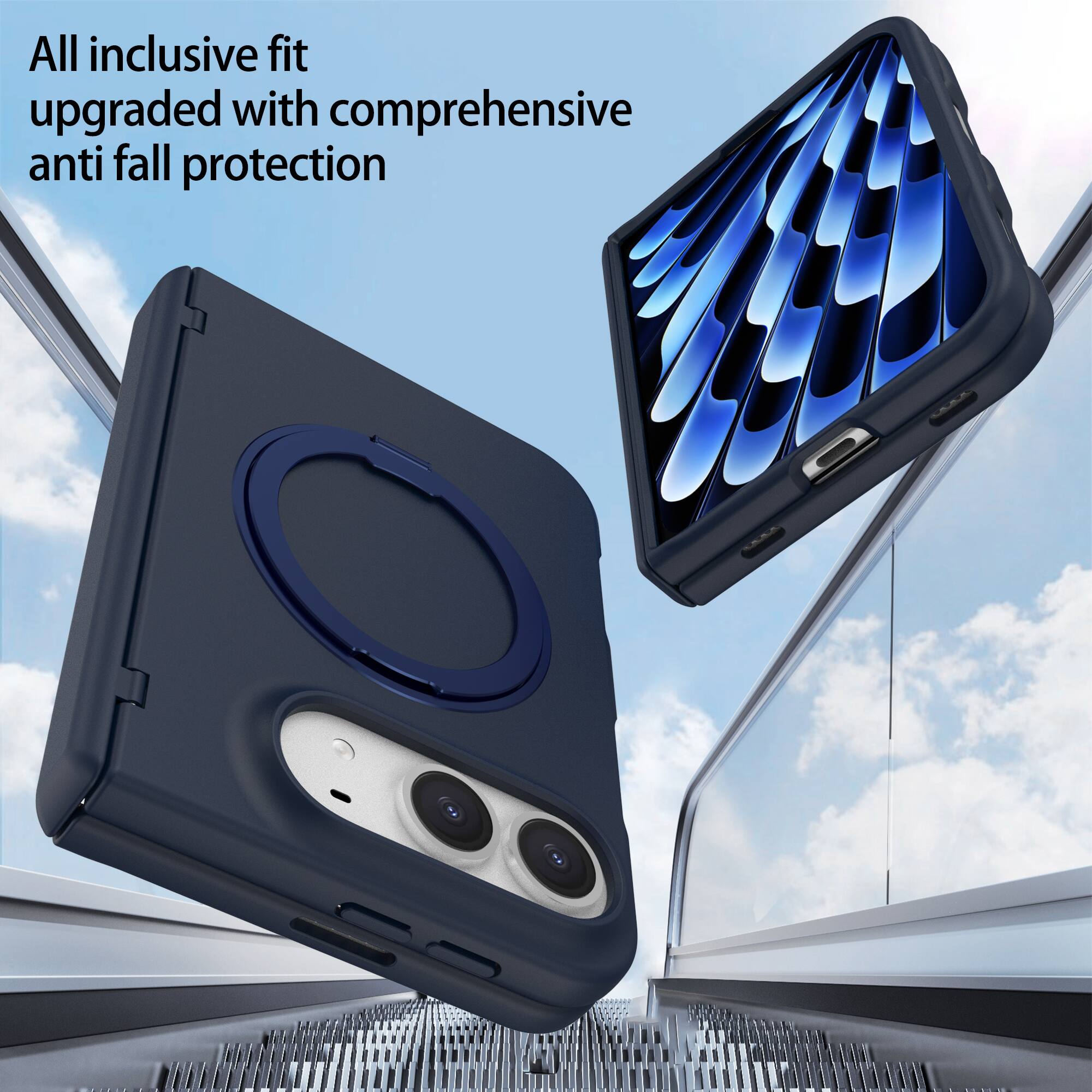 All inclusive fit upgraded with comprehensive anti fall protection