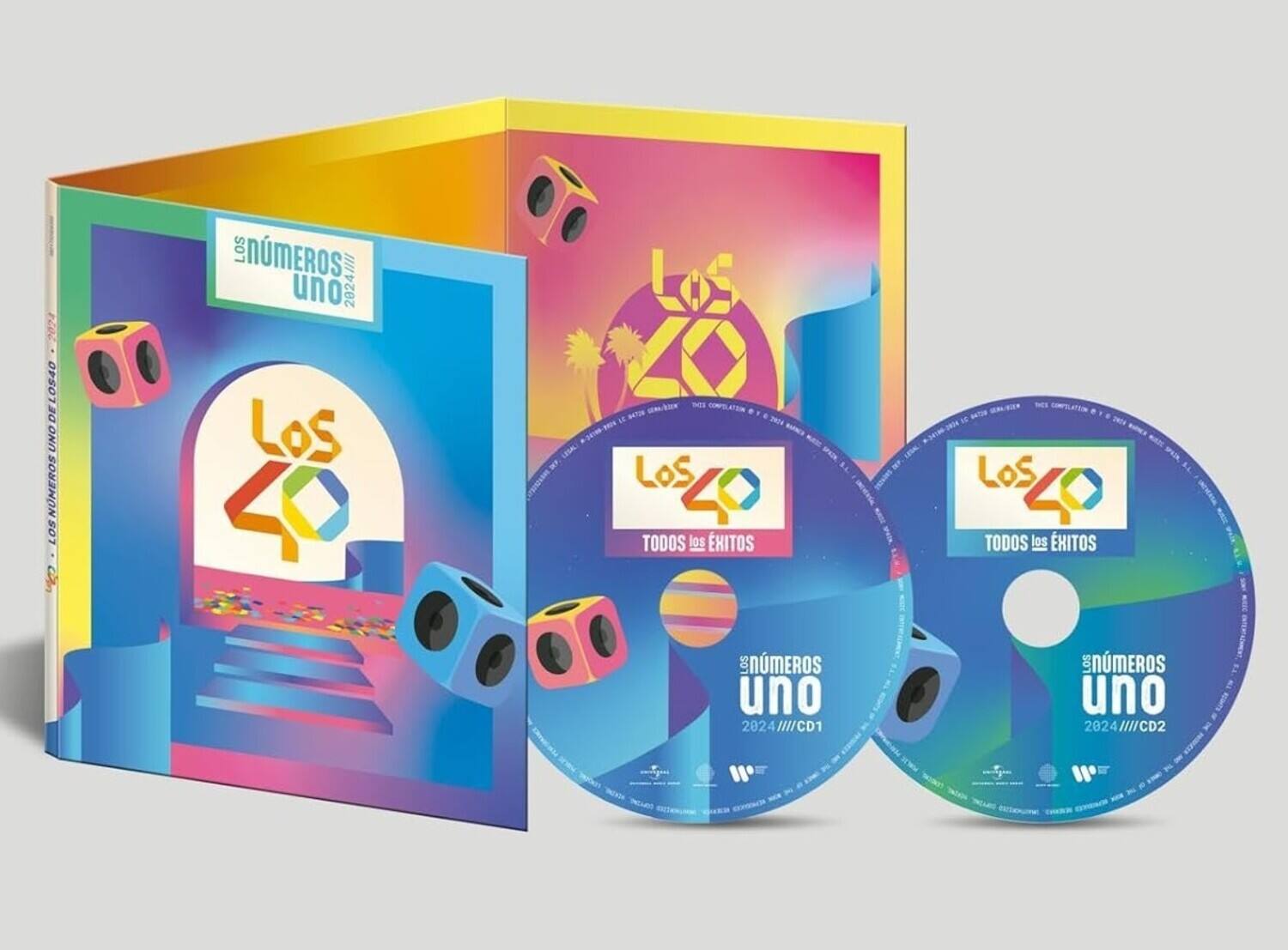 Various Artists - Los Numeros 1 De Los 40 Principales 2024 / Various   - COMPACT DISCS [CD] price history on PriceWatchPro
