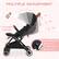 MULTIPLE ADJUSTMENT 95 145 175 -ing_t 2 FOOTREST POSITIONS. C Backrest Adjusting Belt 95 Sitting 145 Feeding 175 Lying