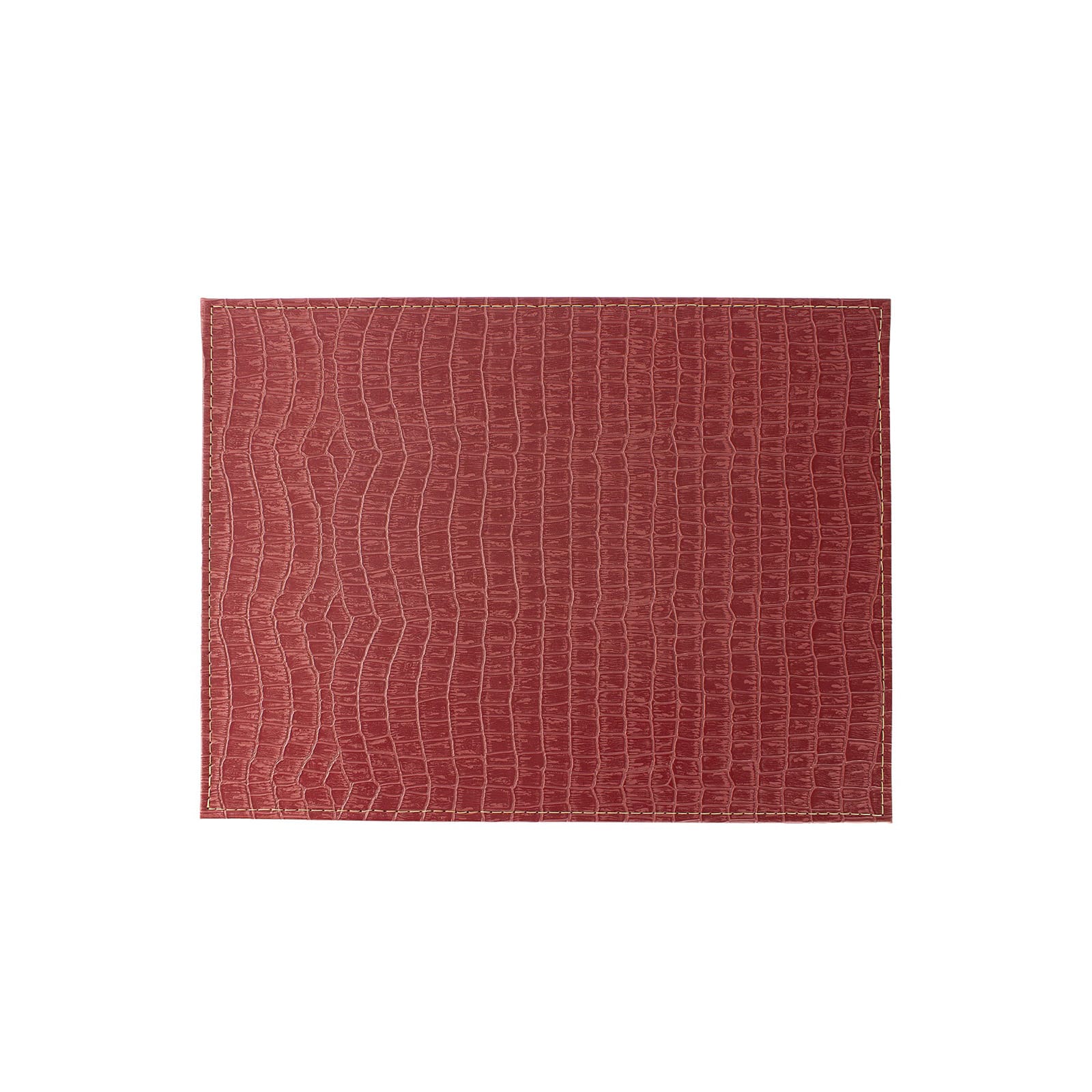 Frieling - Davanti by Crocodile Placemats Set of 6, Rectangular 16.5 x 12.5 Inch Indoor Outdoor Table Placemats – - Red price history on PriceWatchPro