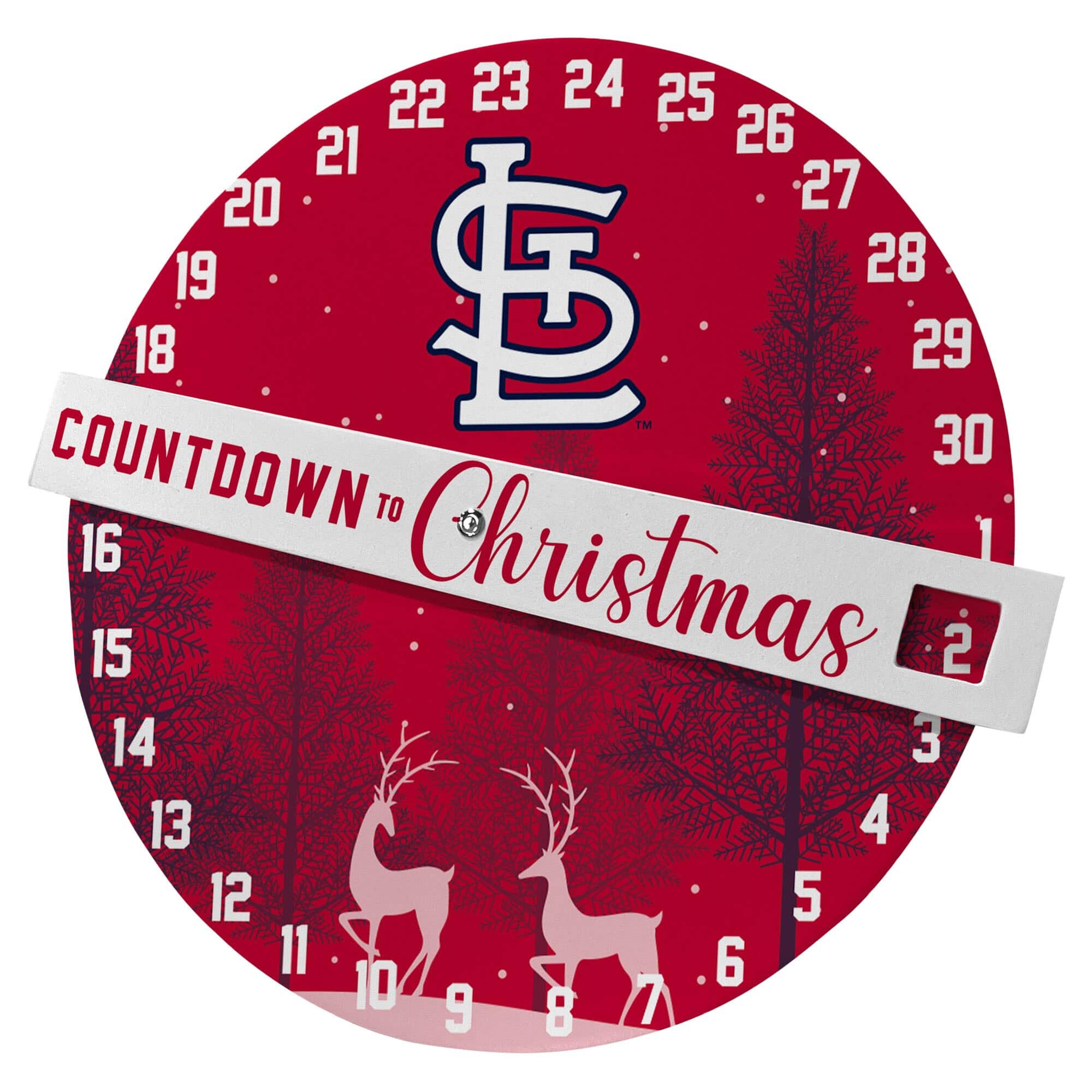 Pegasus - Countdown to Christmas Wall Sign - Multicolor