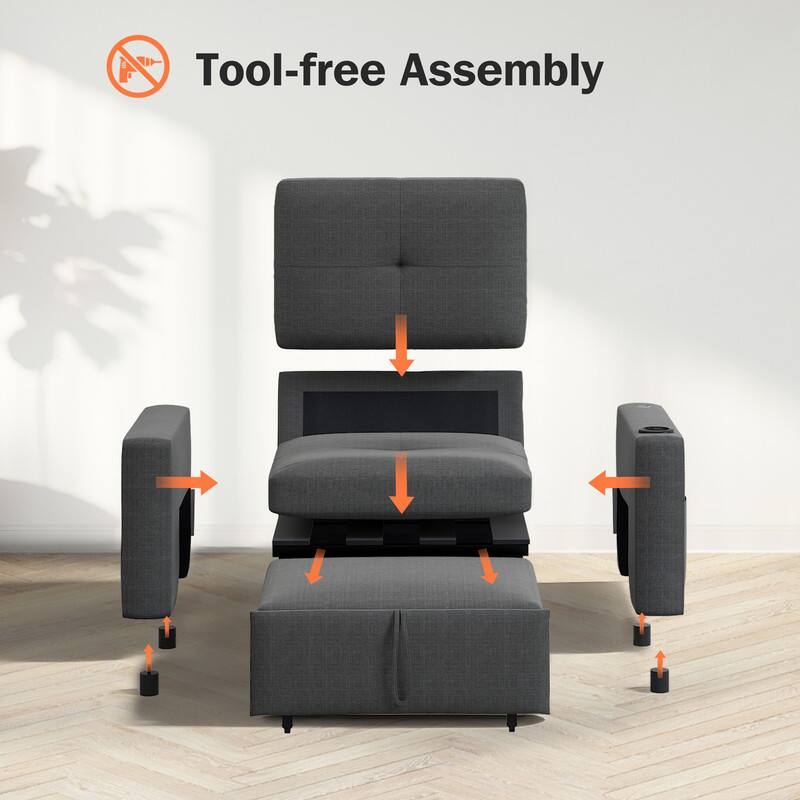 Tool-free Assembly