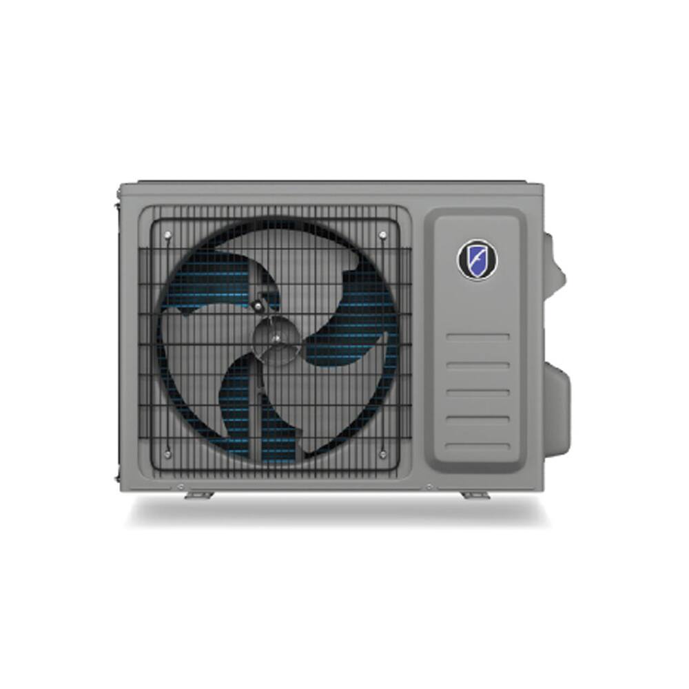 Front. Friedrich - 9000 BTU Floating Air Select Series Outdoor Mini Split Condenser - Gray.