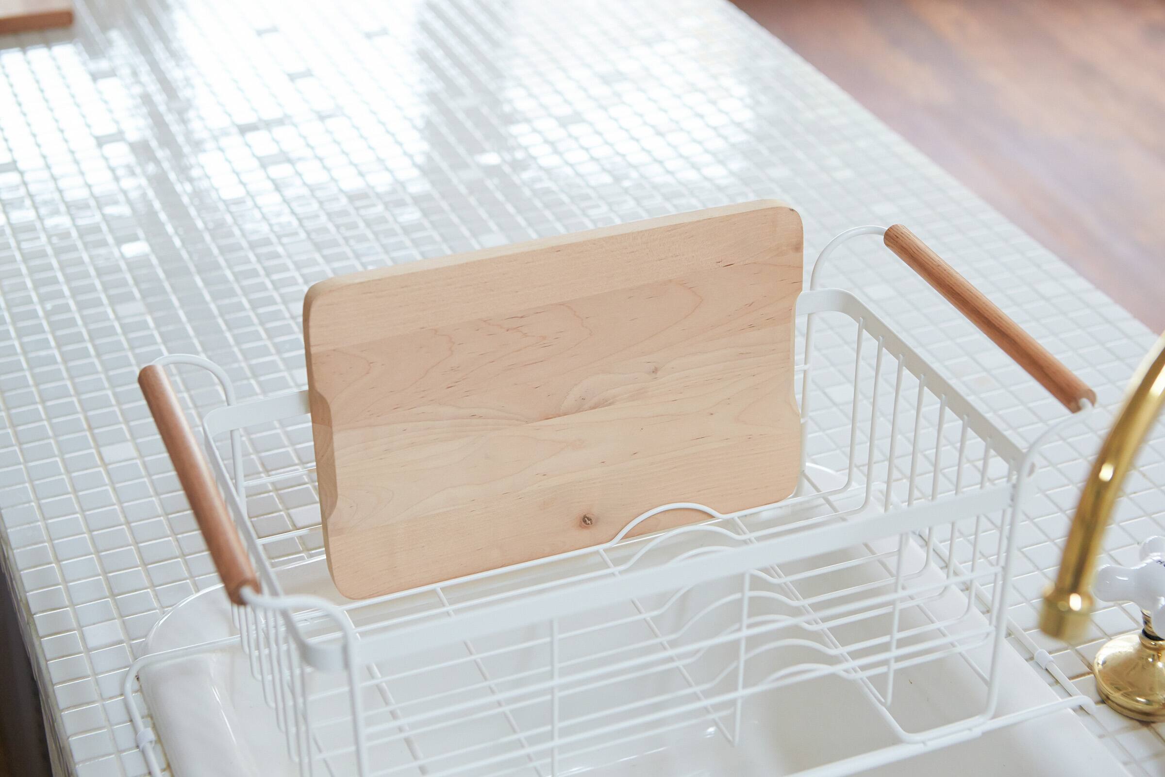 Back. Yamazaki Home - Over-the-Sink Dish Rack.