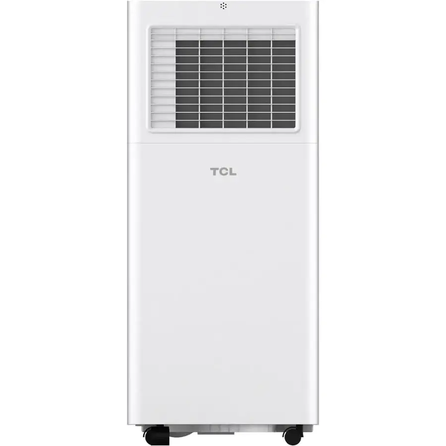 Alt View 5. TCL - 150 Sq. Ft. 5,000 BTU SACC (8,100 BTU ASHRAE) Smart Portable Air Conditioner - white.