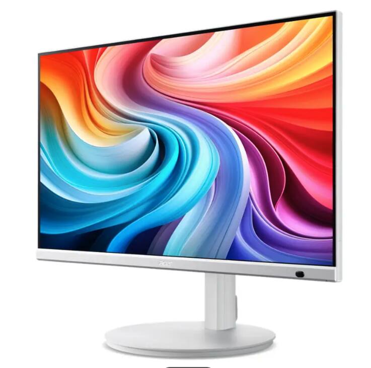 Left. Acer - 27" HCS272K wemiiru Monitor 3840x2160 4K UHD 60Hz 350Nits 14ms 100x100mm VESA Mount 16:9 Aspect Ratio IPS Display Port.