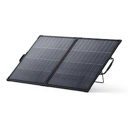 Anker - SOLIX PS200 Bifacial Portable Solar Panel,200W with Dual-Sided Power Generation for Camping,RVs,and Home Backup