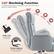120° Reclining Function
3 Lockable recline positions, reclining up to 120°, with a low center of gravity for excellent balance.
90° Work
105° Study
120° Rest
Angle Lock
Pull up the handle to free the back
Tension Adjustor
Rotate the knob to adjust the tension of the back