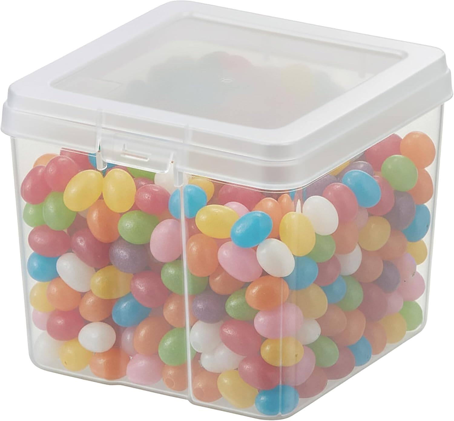 Alt View 3. IRIS USA - IRIS USA Food Storage Containers with Flip-Top Lid.