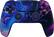 Front. Custom Controllerzz - Custom Wireless Controller for PS5 - Blue & Purple Swirl.