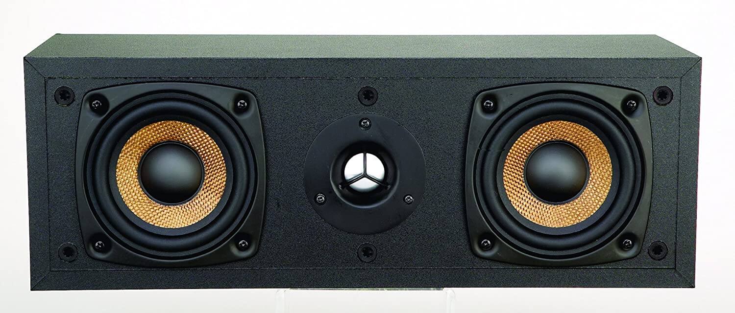 Alt View 2. Legrand - Legrand HT7157 Evoq 7000 CTR Channel Bookshelf Speaker (Each) - Black/Gray.