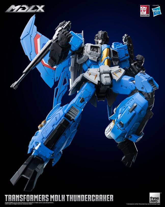 MDLX  
TRANSFORMERS MDLX THUNDERCRAKER  
three zero