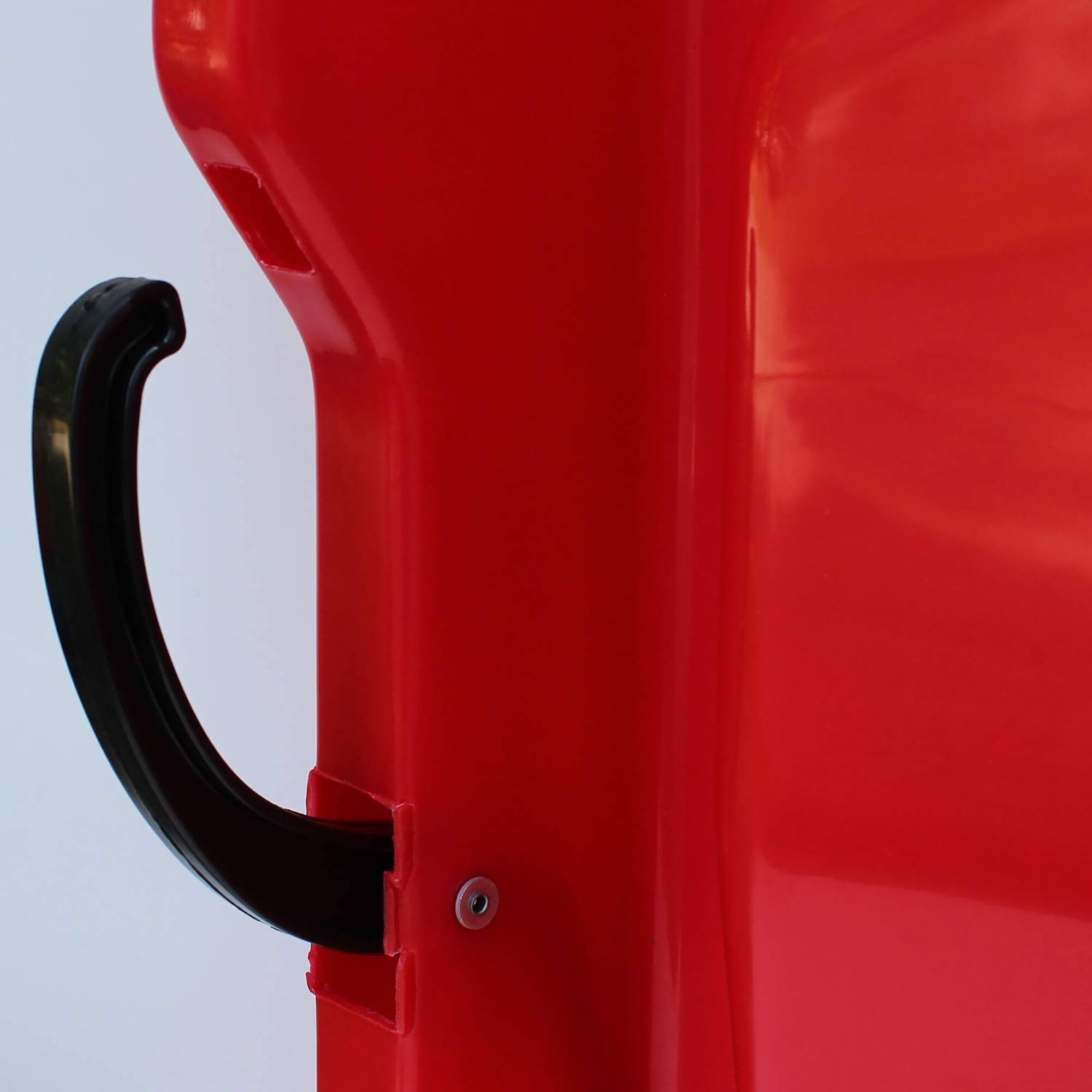 Alt View 7. Flexible Flyer - Flexible Flyer Winter Heat Snow Sled w/ Steering and Brakes for Kids and Adults - Red.