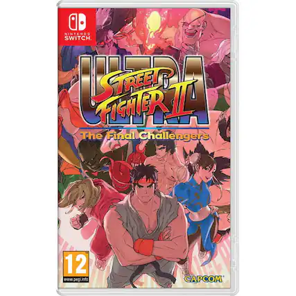 NINTENDO SWITCH
ULTRA STREET FIGHTER II
The Final Challengers
12
www.pegi.info
CAPCOM - T (Teen 13+)