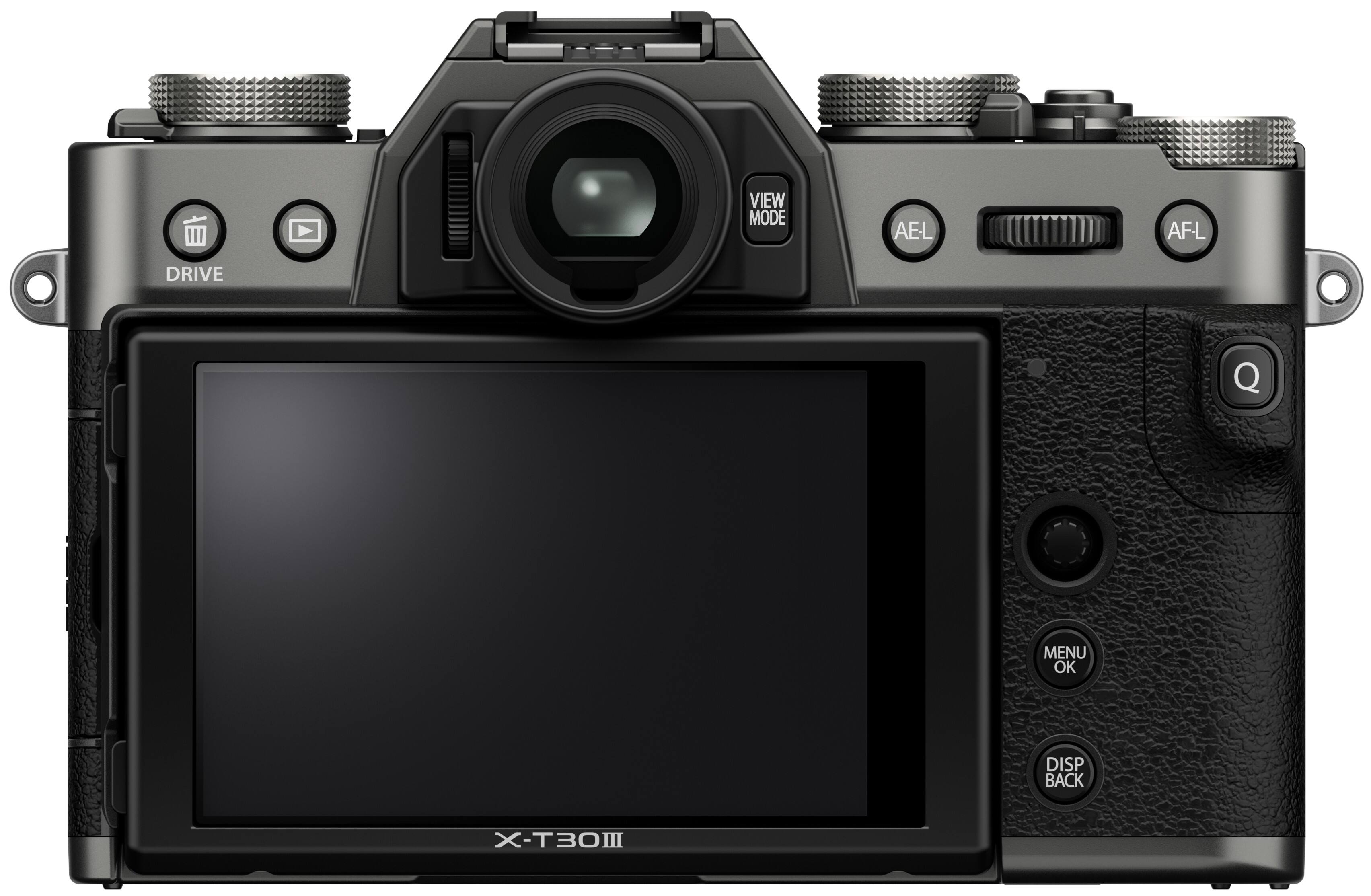 VIEW MODE AEL AF-L DRIVE MENU OK DISP BACK X-T30III