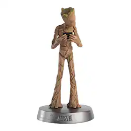 Eaglemoss Marvel Heavyweights 1:18 Scale Metal Statue | 004 Groot - Brown