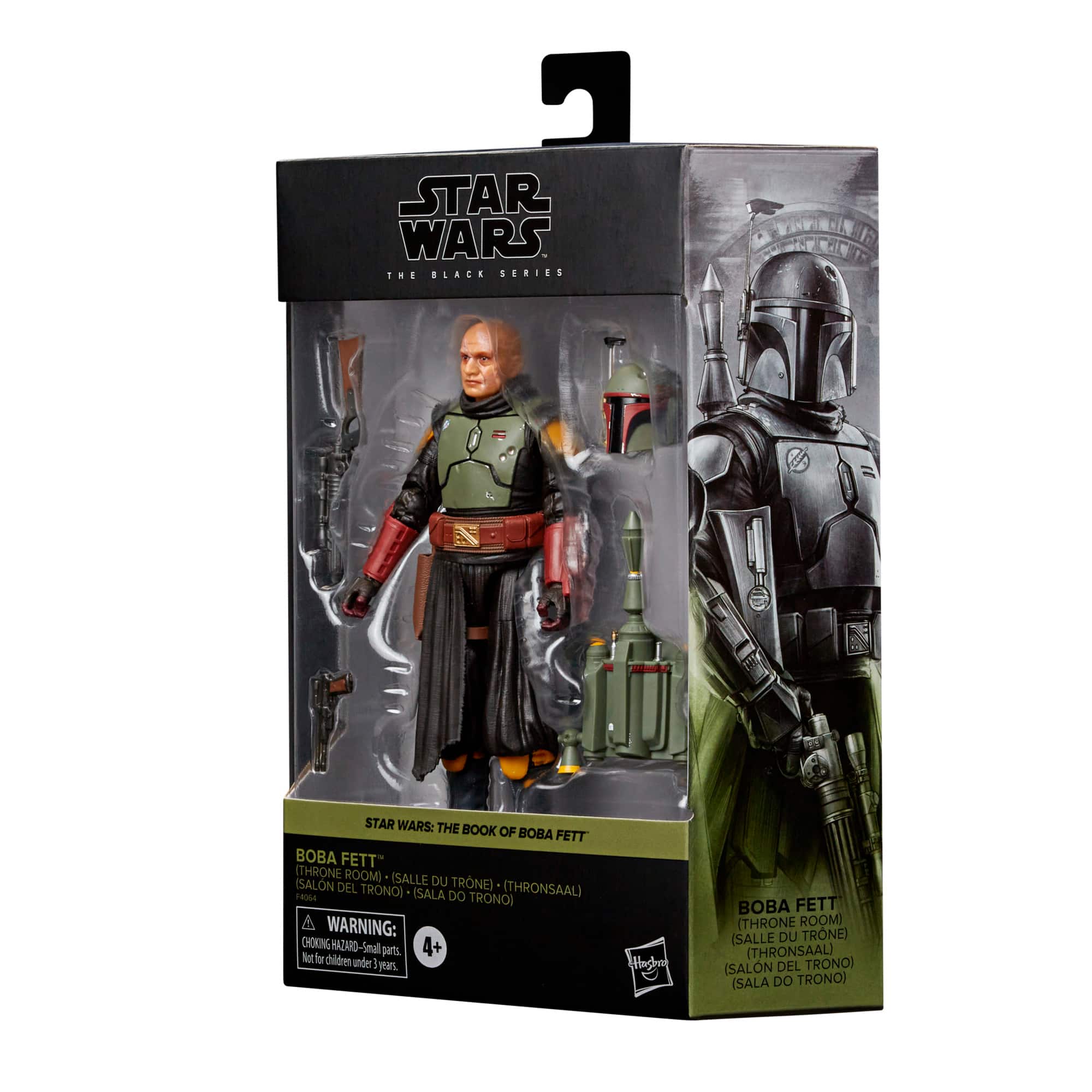 Angle. Star Wars - The Black Series Boba Fett (Throne Room).
