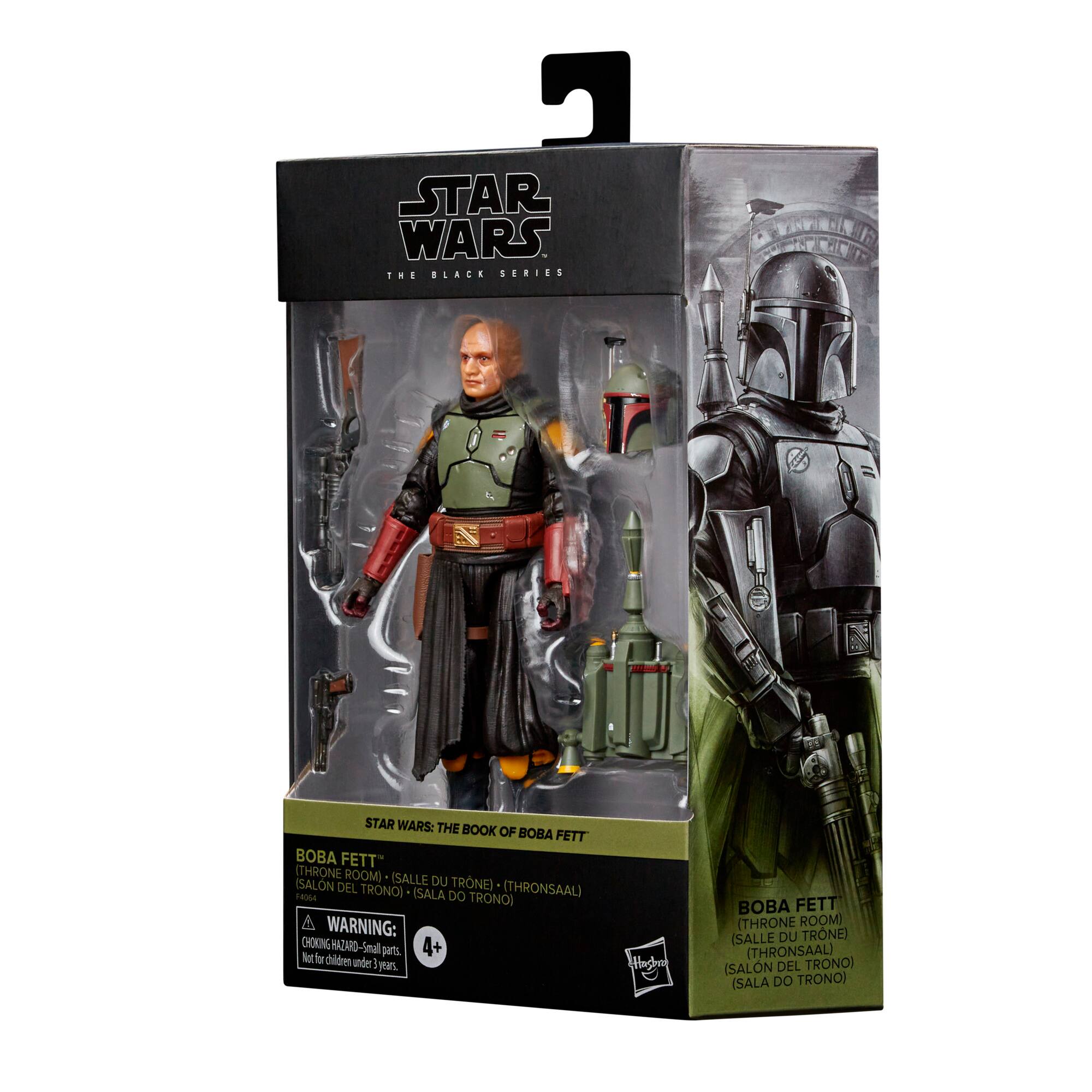 Angle. Star Wars - The Black Series Boba Fett (Throne Room).