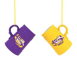 Evergreen Enterprises - LSU Tigers Two-Pack 3" Mini Stein Ornament Set - Multicolor