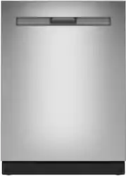 Maytag - 24" Top Control Built-In Dishwasher with 3rd Rack,PowerBlast Cycle, and 47 dBA - Stainless Steel - Front_Zoom
