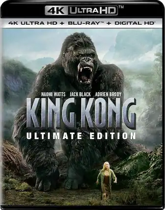 Front. King Kong (Ultimate Edition) - 4K Blu-Ray.