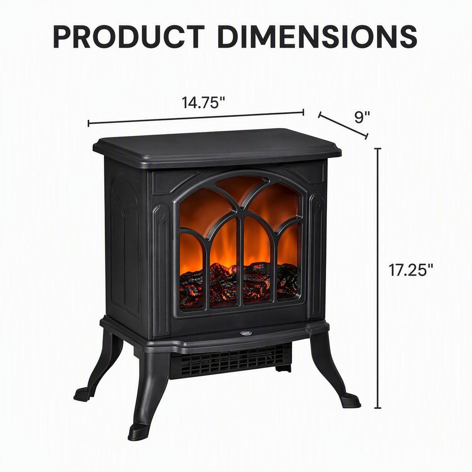 PRODUCT DIMENSIONS
14.75"
9"
17.25"