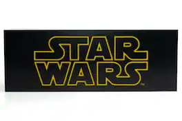 Ukonic - Star Wars Official Logo 17-Inch Light Box | Electric/USB Mood Light - Black