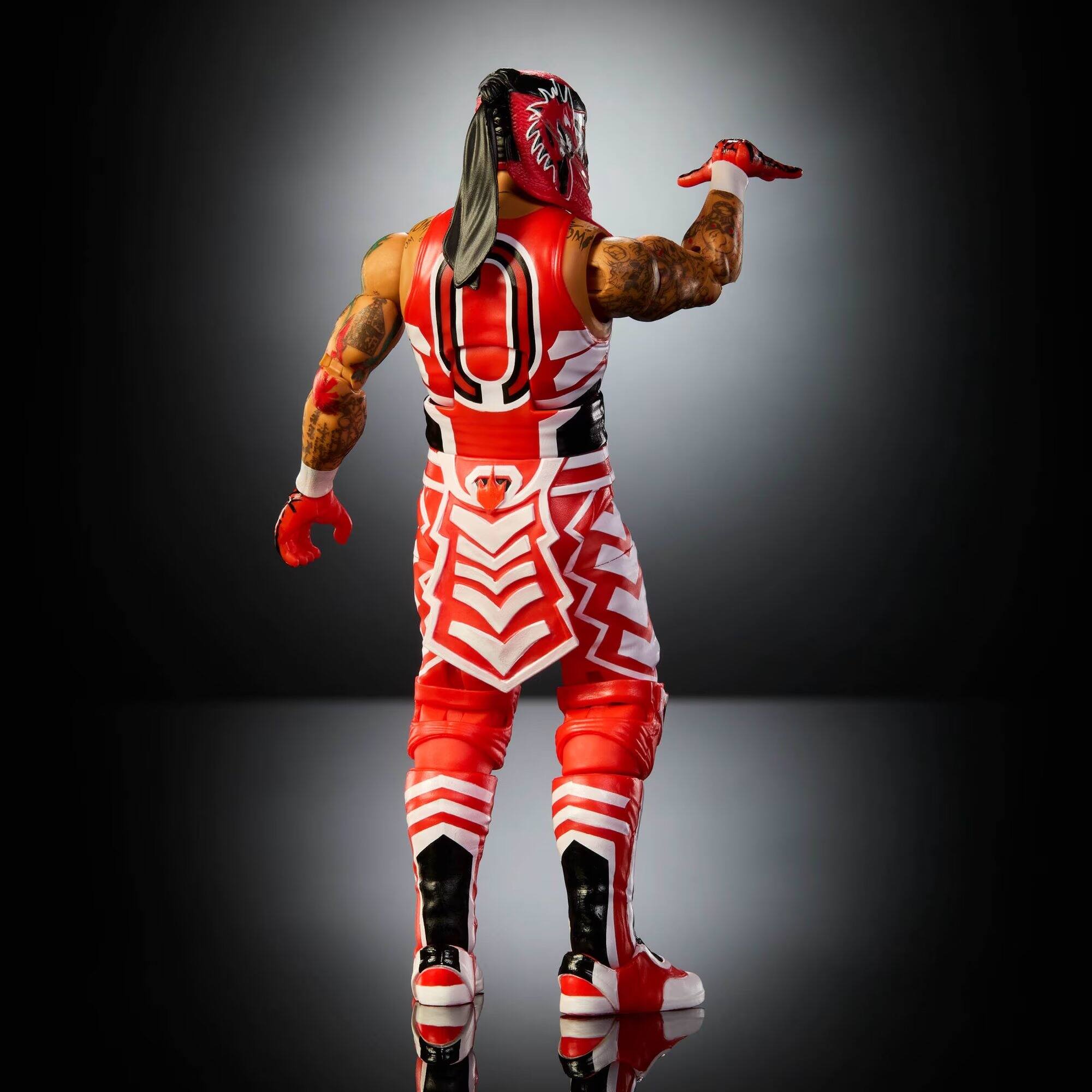 Alt View 2. Mattel - WWE Elite Penta Action Figure, Series #126, 6-inch Collectible with Accessories - Red.