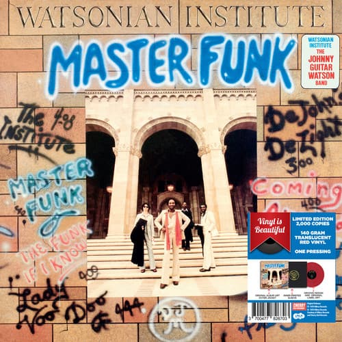Watsonian Institute - Master Funk - Red Vinyl 2017 Limited Edition  - VINYL LP
