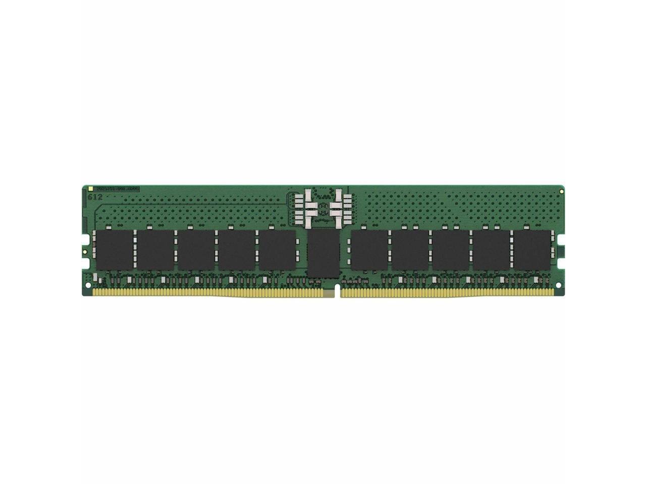 Front. Kingston - Kingston 32GB DDR5-4800 ECC Reg. SDRAM - 4800MHz CL40 1.10V DIMM - Unknown.