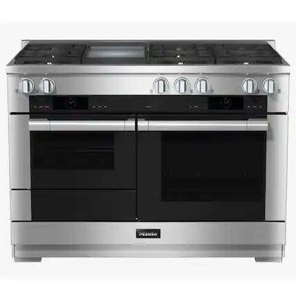 Front. Miele - HR 1956-3 LP DF GD - Stainless Steel.