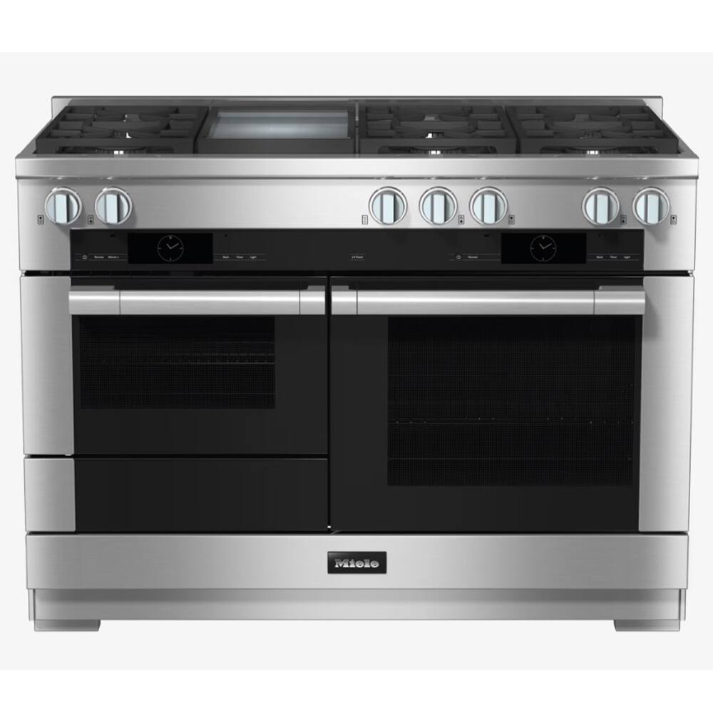 Front. Miele - HR 1956-3 LP DF GD - Stainless Steel.