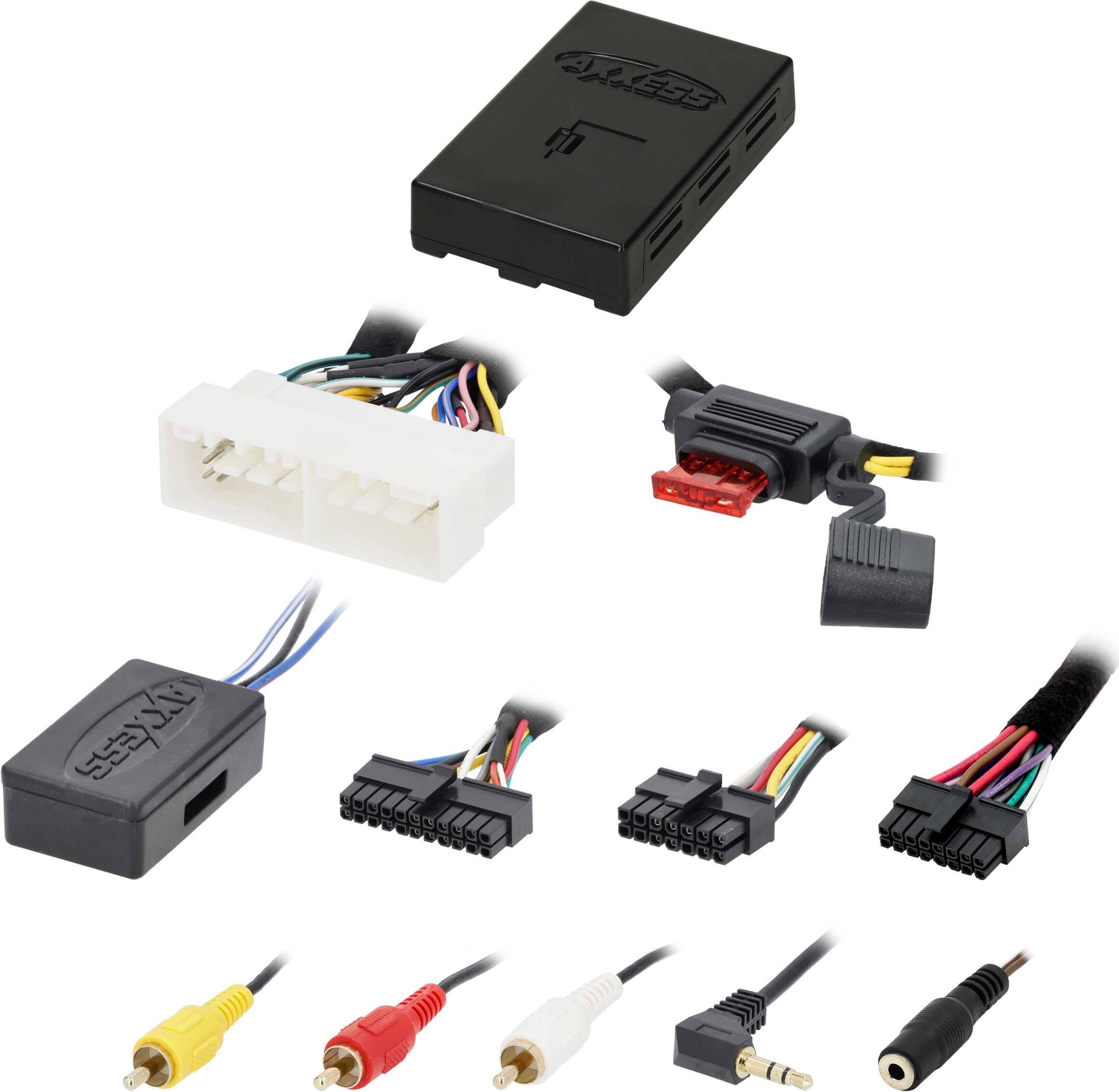The text on the image reads "ARXE Ssey . 4 C," which is likely a reference to the electronic components. The components include a black box, wires, and a white connector. The black box is placed on top of the white connector, and the wires are connected to the black box and the white connector. The arrangement of these components suggests that they are part of an electronic system or device.