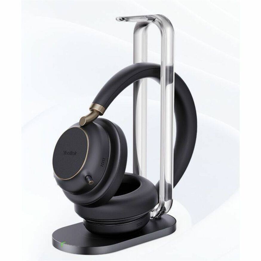 Alt View 1. Yealink - Yealink BH76 Plus Headset - Microsoft Teams Certification - Stereo - Wireless - Bluetooth - 150 ft - 20 Hz to 20 kHz - Black.