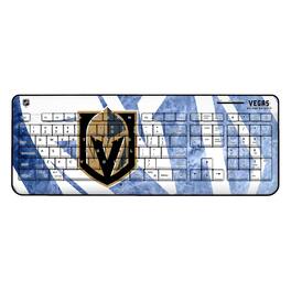Keyscaper - Vegas Golden Knights Ice Tilt Wireless Keyboard - Multicolor